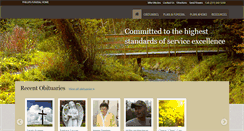 Desktop Screenshot of phillips-funeral-home.com